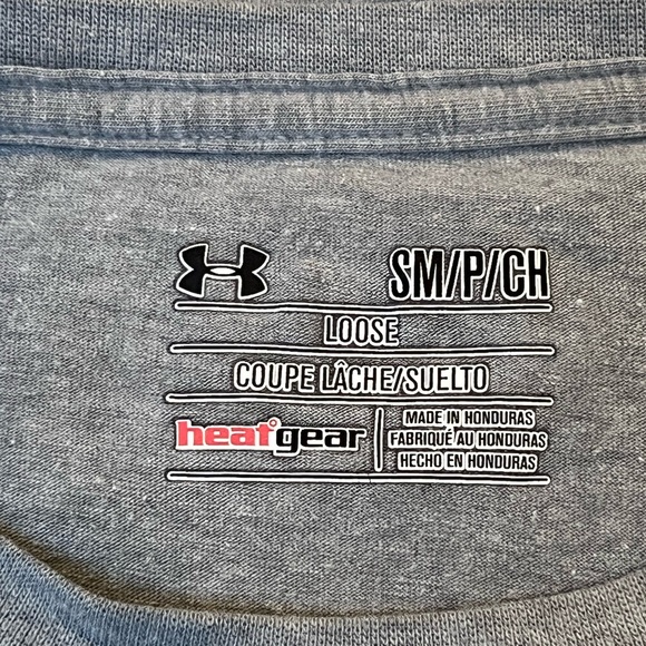 Under Armour Gray Texas Flag Men's T-Shirt - S - Picture 3 of 5